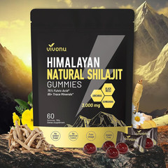 Shilajit* Gummies,Pure Himalayan* micronutrient Supplement, Himalayan Premium In