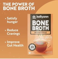 Bone Broth Collagen Packets (7 Servings, 1 Box), 16G Protein Keto-Paleo BB 3/24