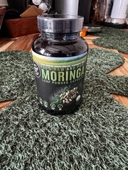 Supreme Herbals Organic Moringa Leaf Powder Capsules 120 Ct Superfood
