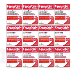 VITABIOTICS Feroglobin Vitamin and Mineral 30 Capsules – pack of 12