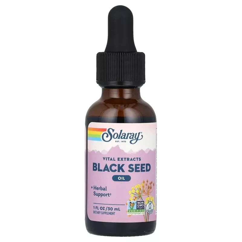 Solaray, Vital Extracts Black Seed Oil, 1 Oz
