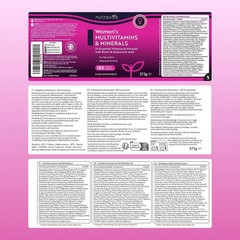 Women’s Multivitamin & Minerals Supplement Hyaluronic Acid & Vitamin – 180 count