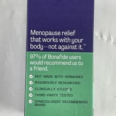 Bonafide Thermella Hot Flash & Night Sweat Relief Menopause Support Exp. 2027