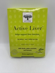 New Nordic Active Liver Tablets,Supports Liver Function 30 Count. EXP : 5/28