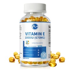 Vitamin E 670mg 1000 Iu Capsules – Supports Skin, Hair, Immune and Eye Health