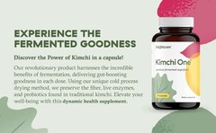 Nutrition with Kimchi Powder Probiotic Softgels Brightcore Digestive Enzymes