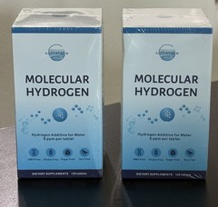 2 UNIT AqueRenew Molecular Hydrogen Additive for Water 8 PPM High Potency Tablet