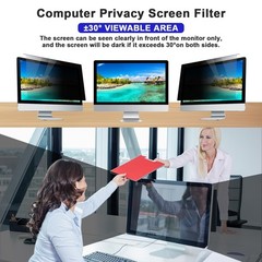 Hanging Computer Privacy Screen Protector for 23, 23.6, 23.8, 24 Inches for 1…