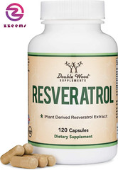 Resveratrol Supplement 500Mg per Serving, 120 Capsules (Natural Resveratrol Poly