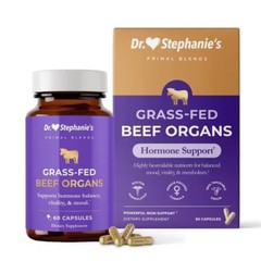 Dr. Stephanie’s Beef Organ Iron Supplement With Vitamins A &