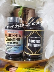 2n1 Combo glucenta Diamond & Booster whitening 💯 satisfaction. BEWARE OF FAKE
