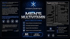 Atom Vortex men’s multivitamins