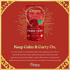 Calmer Cacao Adaptogenic Ginger Chews Dark Cacao Ashwagandha Stress Relief 2.5Oz