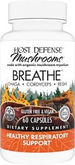 Host Defense Breathe* Capsules – Immune & Respiratory Support – 60 Cap EXP 4/27