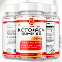 (3 Pack) Sweet Restore Keto ACV Gummys Vitamin Max Supplement 180 Gummies