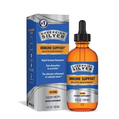 Sovereign Silver Kids Immune Support, Colloidal Silver, 4 fl oz (118 mL) | Bi…