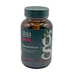 Gaia HERBS HEART / Resveratrol Beauty & Radiance Antioxidant 50 Capsules- NEW!!!