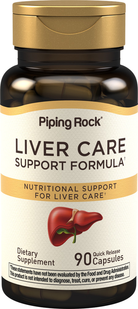 Liver Cleanse Capsules | 90 Count | Non-GMO Supplement | By Piping Rock