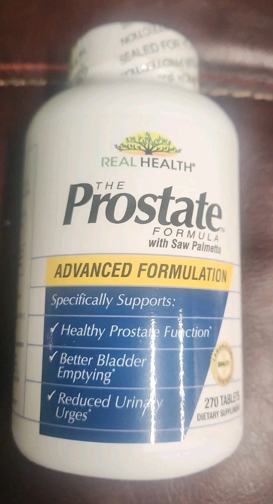 Real Health The Prostate Formula with Saw Palmetto 270 Tabs Exp 03/2027+