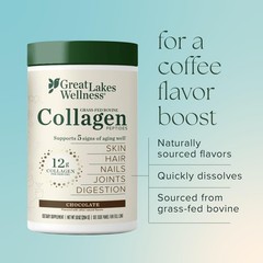Great Lakes Wellness Collagen Peptides Powder 10 Ounce (Pack of 1), No Color