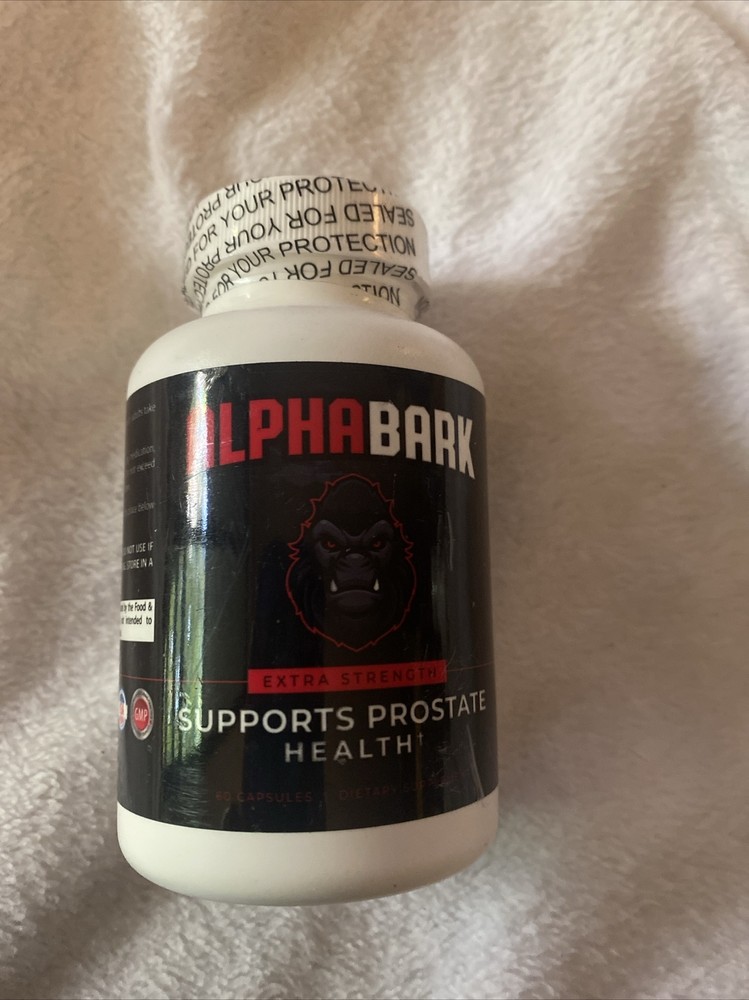 AlphaBark Prostate Health Less Trips To The Bathroom, Urinary Comfort.60Caps