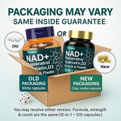 NAD Supplement, 1500Mg – Liposomal NAD+ Supplement with Resveratrol, Nad plus US
