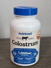 Nutricost Colostrum Capsules 1000mg, 120 Capsules – Gluten Free, Non-GMO