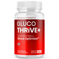 (1 Pack) Gluco Thrive Advanced Support Blood Supplement GlucoThrive 60 Capsules