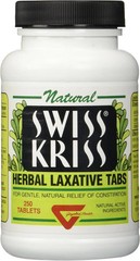 Herbal Laxative Tablets Senna Formula Natural Constipation Relief 250 Count New