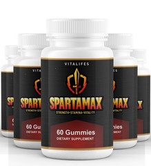 (5 Pack) Spartamax Male Performance Supplement, Stamina Support 60 capsule