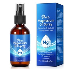 Magnesium Oil for Feet, Pure Magnesium Oil Spray in Glass Bottle, Nourish The…