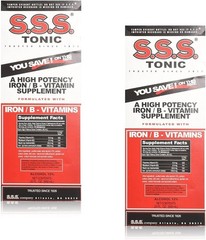 S.S.S. Tonic 2-Pack – 10 oz or 20 oz | Iron & B-Vitamin Liquid Supplement