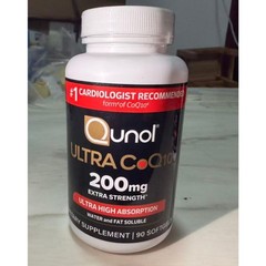 Qunol CoQ10 Supplements 200mg Softgels – Ultra High Absorption Coenzyme Q10
