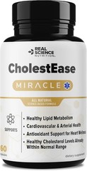 CholestEase Cholesterol, Circulatory, Heart HDL & LDL Balance Support Supplement
