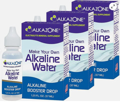 AlkaZone – Alkaline pH Booster Drops 1.25 fl oz (3-Pack)