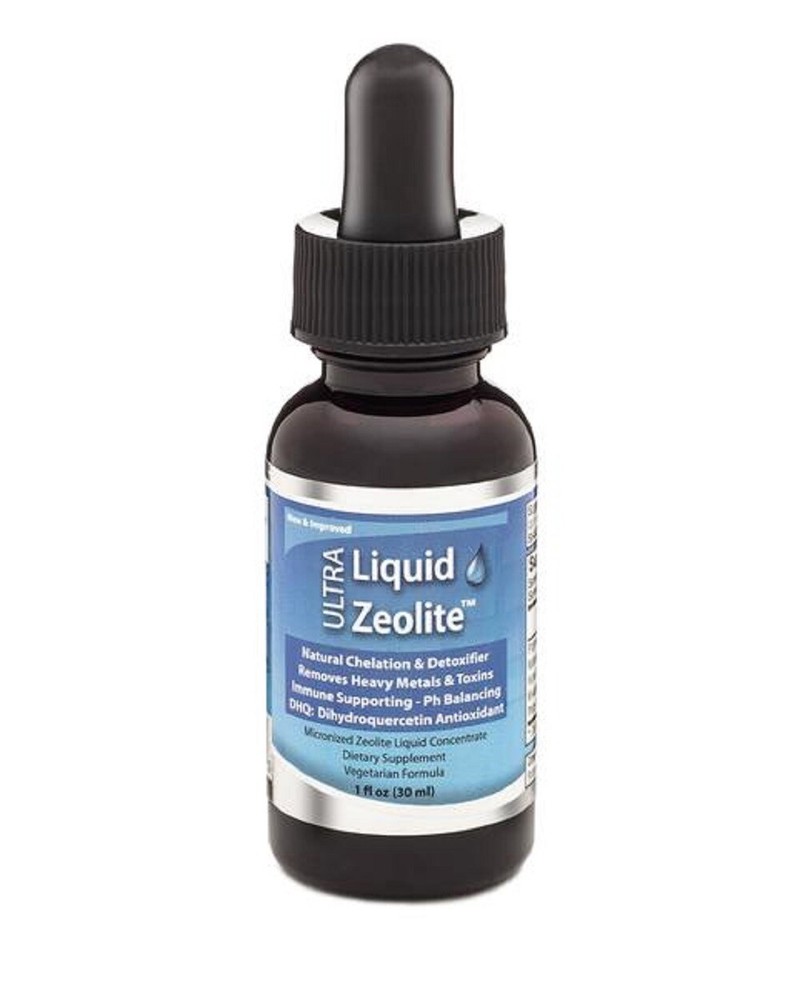 Zeolite Heavy Metal Detox Liquid Ultra Micronized Clinoptilolite 1-pak Expir2026