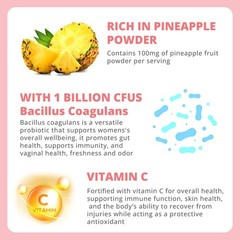 Premium Feminine Balance Gummies – Women’s pH Balance & Vaginal Probiotics Su…
