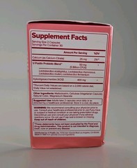URO Vaginal Probiotics: Balance pH & Promote Odor-Free Vaginal Health, 60 Caps