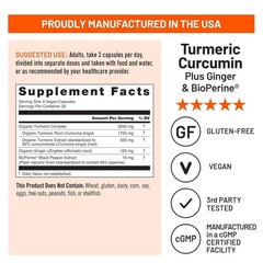 NatureWise Turmeric Curcumin 2250mg – Advanced Absorption from 95% Curcuminoids