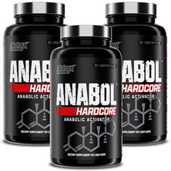 Nutrex Research Anabol Hardcore 60 Liquid Capsules Each (Pack of 3)
