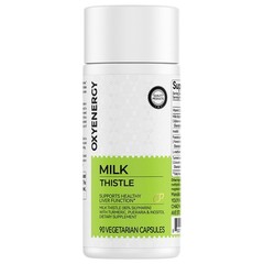 OxyEnergy Silymarin Milk Thistle 300mg Extract with 90 Count (Pack of 1)