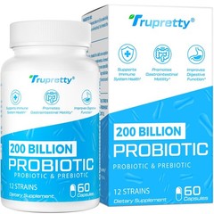 200 Billion Cfus 12 Strains Probiotic, with 3 Organic Prebiotics, Probiotics …