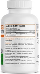 Bronson Vitamin D3 10,000 IU (250 mcg) High Potency – Supports Healthy Immune Sy