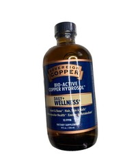 Sovereign Copper Hydrosol Liquid Supplement 8oz exp 09/2028 DAMAGED BOX NEW