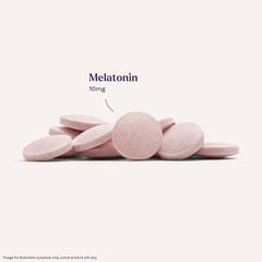 Natrol Melatonin 10mg Fast Dissolve Strawberry Flavor Sleep Aid 60 Count Tablets