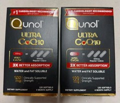 2 Qunol Ultra CoQ10 3X Better Absorption Supplement 120×2=240 Tablet Exp 1/27