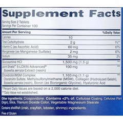 5 Pack Osteo Bi-Flex Triple Strength Dietary Supplement 200 Tablets – Exp 2028