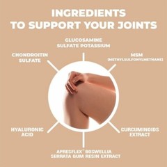 Glucosamine Sulfate -120 Capsules – 1500mg -Helps Promote Joint Flexibility