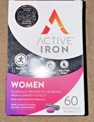 Iron Supplement 25mg + Multivitamin: Gentle Non-Constipating -Clinically Proven