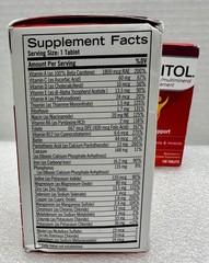 x2 Geritol Nutrition Support Mulitvitamin Multimineral 100 Tablets Per Bottle